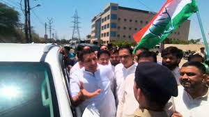 Jitu Patwari ,could ,reach ,,Raisen Agriculture Fair, police stopped ,him way 
