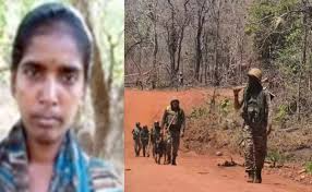 Female Maoist, commander, 