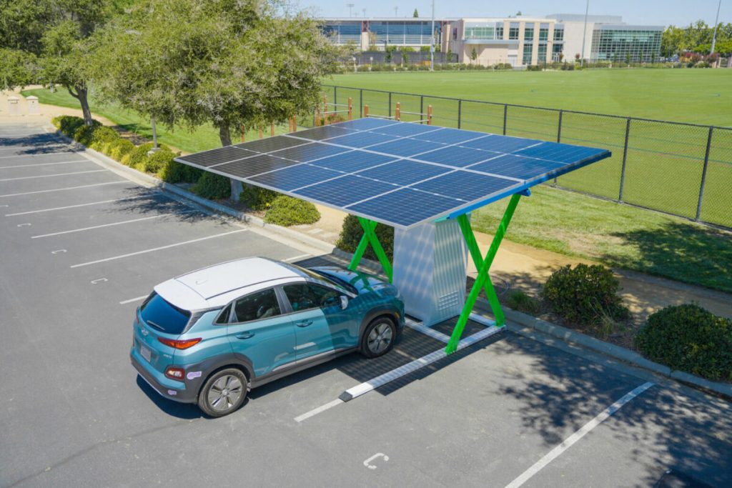 Gen-Z students , Churu, Rajasthan, created,wireless solar EV charging system.