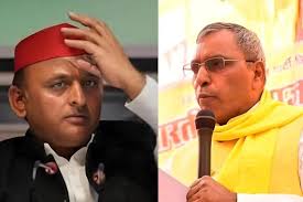  Political uproar,  UP , OP Rajbhar