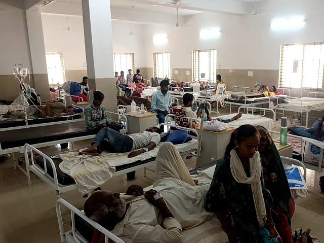 Risk , viral infections, rain, hospitals ,  Barwani , three days.