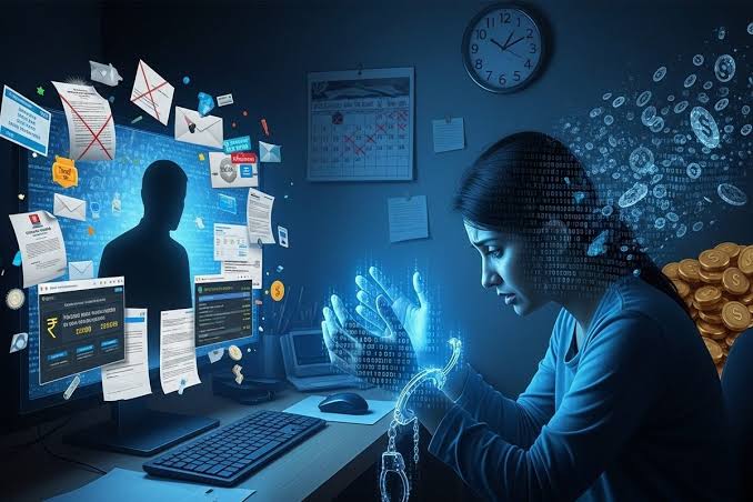 MP , cyber fraudsters,  six states swindled ,  Bhopal 