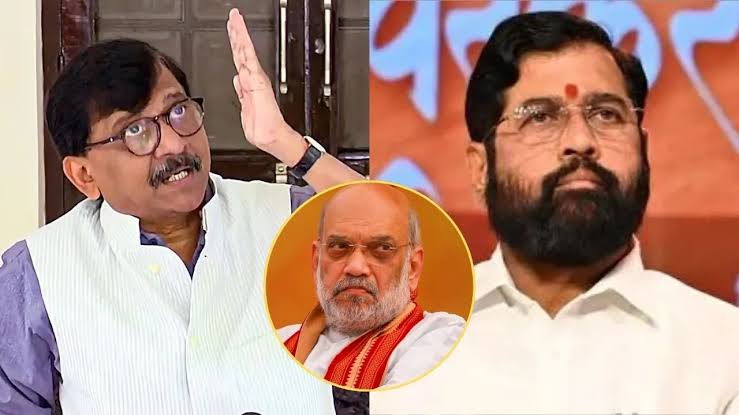 Sanjay Raut , Eknath Shinde, meeting ,Amit Shah