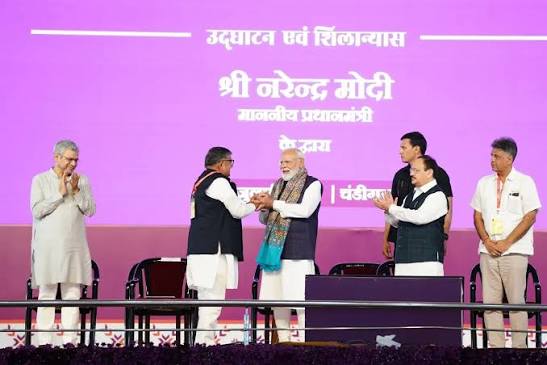 PM Modi, Chandigarh-Punjab visit,  children.