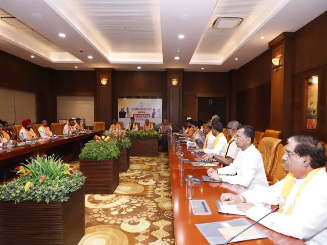 political party meetings,Chhattisgarh, organizational changes