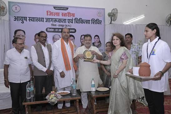  Free health check-up,  medicine distribution camps ,Chhattisgarh