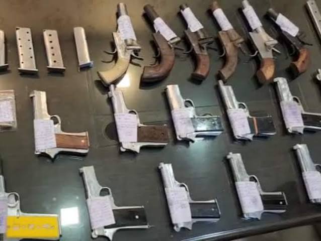 Interstate illegal arms, smuggling gang ,busted in Indore