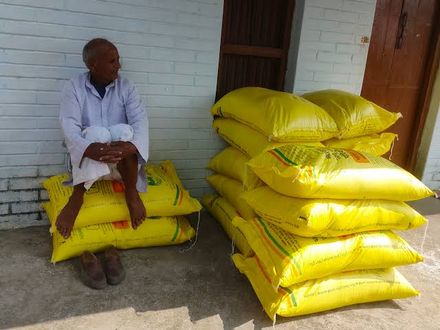 Distribution ,Urea ,DAP ,MP, sale starts ,stock verification.