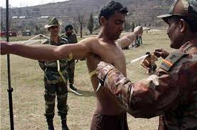 सेना की भर्ती रैली