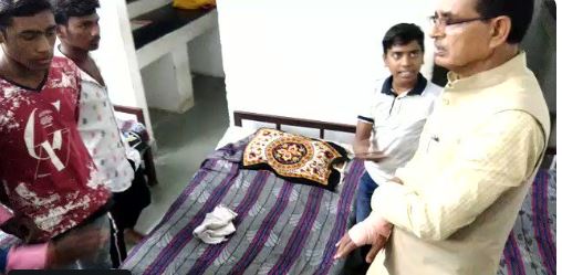 sehore, shivraj singh couhan, student