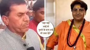bhopal, Congress MLA, clarifies, controversial statement, against Pragya Thakur