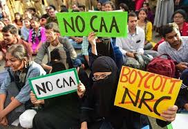 bhopal, Protest against, CAA and NCA, heavy police force deployed