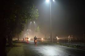 bhopal,  weather system ends,  sky is clear, night temperatures will fall