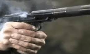 gwalior, Youth was photographed ,waving gun, police arrested , sent lock