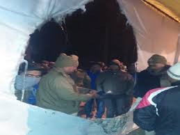 bhopal, Miscreants set fire, guest scholars\