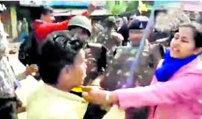 bhopal, BJP, file an FIR , Rajgarh Collector