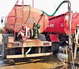 कोलार में रात में भी सप्लाई होगा टैंकर का पानी