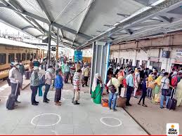 bhopal, operation of trains ,started from Jabalpur, Habibganj ,after two months