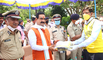 bhopal, Home Guard jawans, regular honorarium, Minister Dr. Mishra