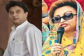 bhopal,Scindia, returned healthy, improved her, mother