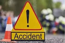 panna, Truck collided ,elderly man on foot, died  spot