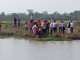 vidisha, Father and son, died, Vidisha drain