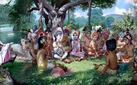 श्रीकृष्ण द्वारा की गई 64 कला आकाश में