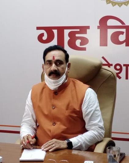 bhopal, Regular visits , senior medical officer, Kovid Ward,Home Minister