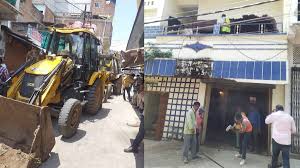 bhopal, administration set , house , notorious crook ,Mukhtar Malik