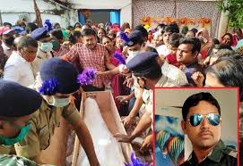 satna, Martyr Dhirendra,body reached Satna, CM will attend funeral