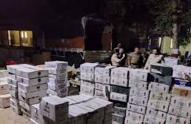 Raisen, Police caught, illegal truck full , alcohol, two arrested