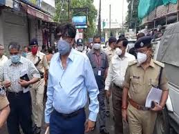 ujjain, SIT reached , roof of the old municipal office, where liquor was made