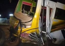 Khargone, High speed, uncontrolled bus, overturns , 20 passengers injured