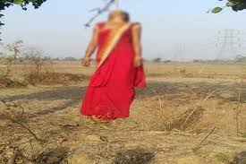 rajgarh, Newly married, woman committed ,suicide ,planting a tree
