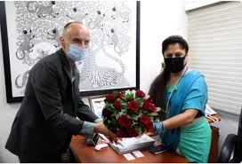 bhopal, British Council ,director meets ,minister Scindia, discusses future plans