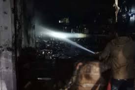 Bhopal, Fire in late-night, wine shop, loss of more, than Rs 50 lakh