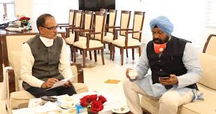 bhopal, Minister Dung, discusses tea ,Chief Minister