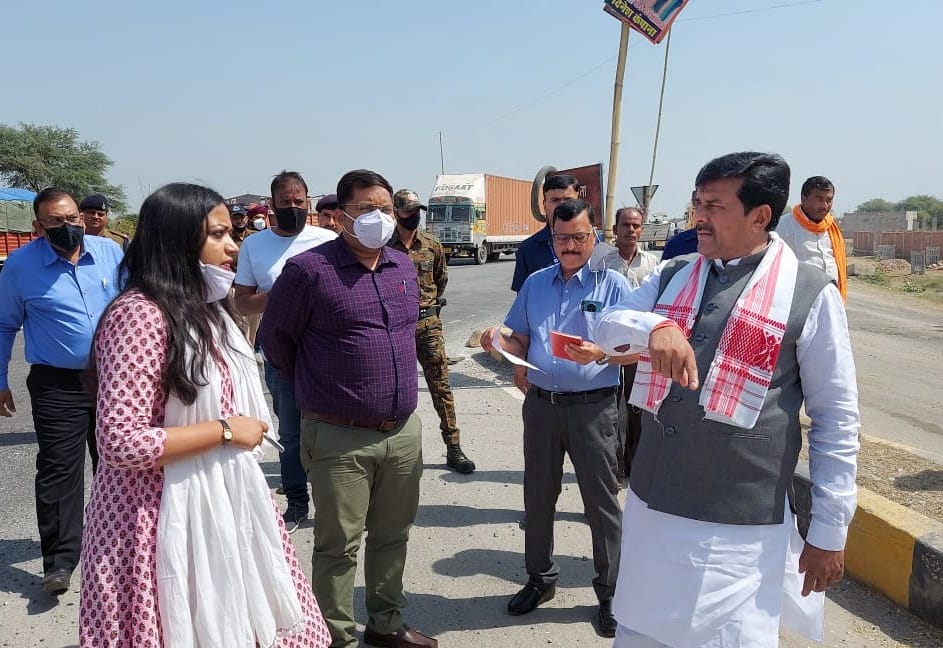 gwalior, Beautiful entrance, threshold  city, Minister State Kushwaha 