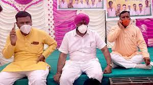 bhopal, Minister Dung ,moving from village to village, making people aware, against Corona