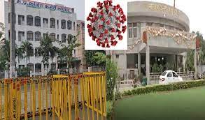 bhopal,After BJP, corona is also overshadowed, Congress office, closed for seven days  