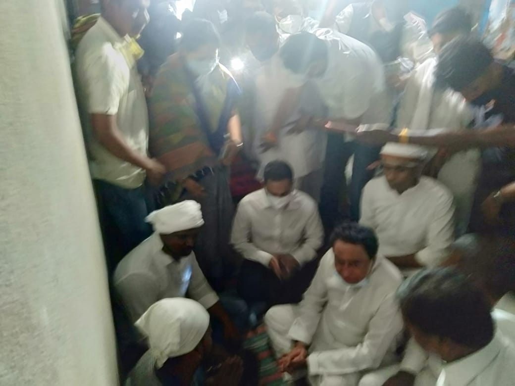 Dewas,Kamal Nath ,reached Dewas , Congress delegation