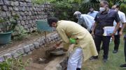 bhopal, Chief Minister Chouhan, planted neem plant,MP Bhawan 