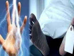 Guna, Worker died , spot due to current