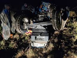 dindori,Three killed , tractor-trolley overturning