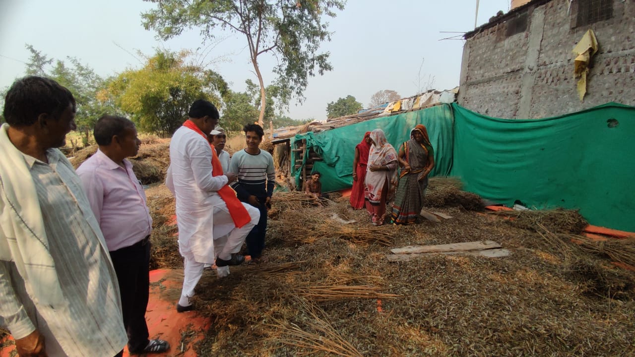 bhopal, Farmers from Rajasthan, paid respect, Agriculture Minister