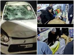 bhopal,car collided , female constables,watching the film