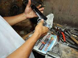 morena, Illegal arms ,manufacturing factory, raided