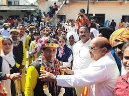 badwani,Former minister ,Antarsingh Arya , Bhagoria festival