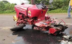 khandwa, Tractor ,tempo clash