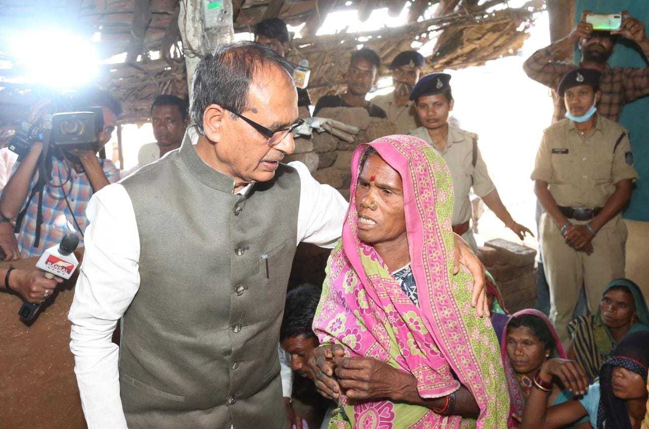 raisen,Chief Minister ,reached Chandrapura